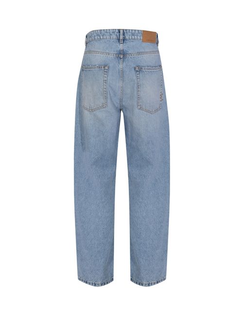 Jeans baggy in denim AMARANTO | B6AB0055A DENIM
